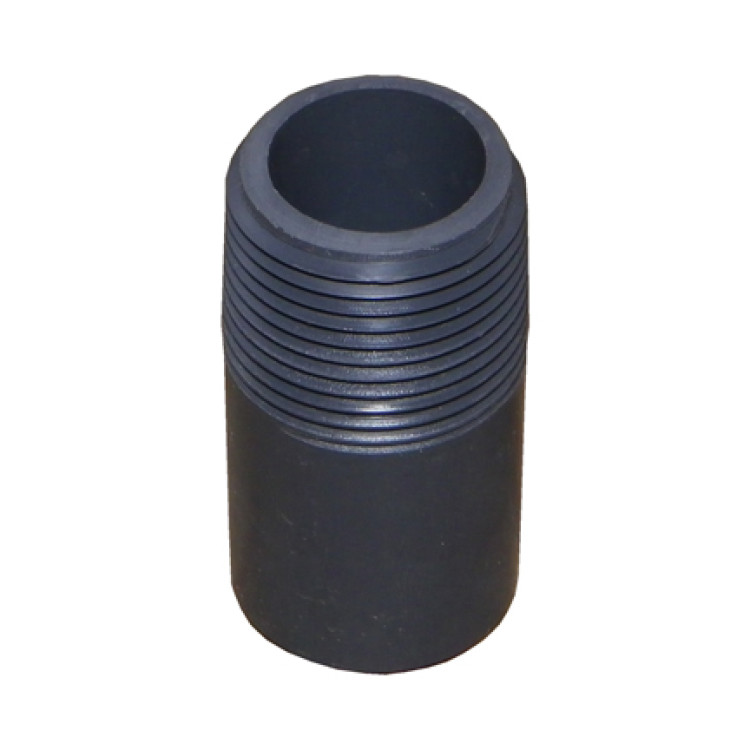 0.5 Inch Plain - Threaded Barrel Nipple